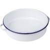 Falcon 809 20cm Enamel Serving Dish Servingdish, Steel, 1400 milliliters
