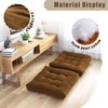 Gfobip Floor Pillows Set Square Chair Cushion Pad Tufted Seat