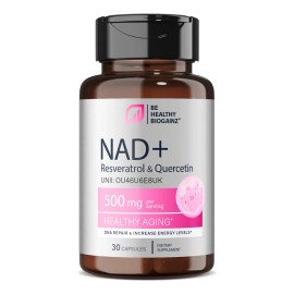 Biogainz Nad Resveratrol 30 Cpsulas Sin Sabor                                                                                                         