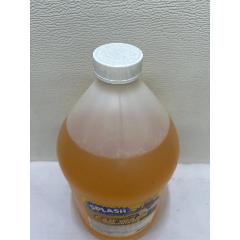 SPLASH CAR WASH Concentrate - 1 Gallon Makes 30 Gallons