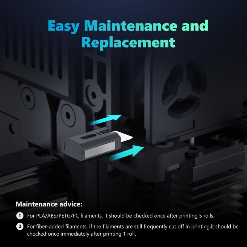 Creality K2 Plus/K2/ K2 Pro Filament Cutter, Original K2 Plus