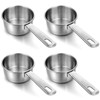 4 Pcs 1/3 Cup Measuring Cup, 1/3Cup Scoop Stainless Steel