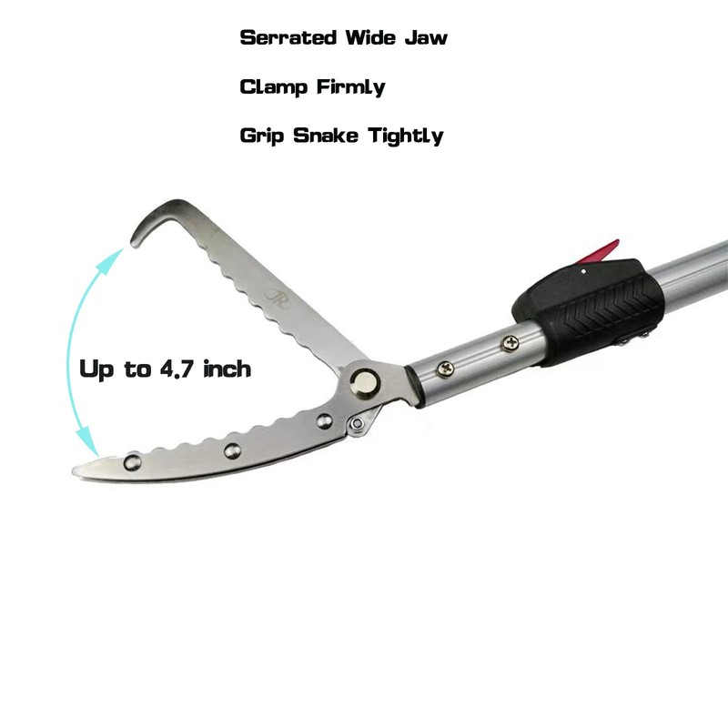 SYFRLLC 7.3ft Snake Catcher Tongs Grabber Professional Traps Stick Heavy