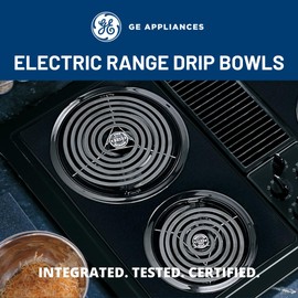 GE GE3618PA Porcelain Kit Drip Pans