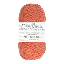 Scheepjes Metropolis Yarn - 50g (047 Dubai) | Vibrant, Soft, and Durable Acrylic Yarn for Knitting & Crocheting