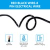 18 Gauge 8 Conductor Electrical Wire, 50FT/15M Thermostat Wire,18AWG PVC