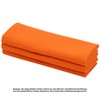 Daloual 6X Geschirrtuch/Küchentuch/Putztuch/Poliertuch aus 100% Baumwolle orange