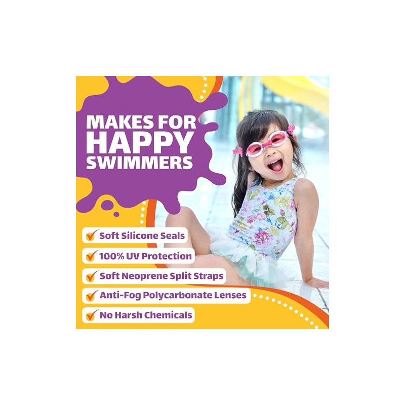 Frogglez Comfortable Universal Swimming Goggles Strap for Kids