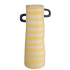 ASA Selection Vase Yellow Striped Rayu L 10 cm W