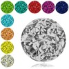 Soul-Cats® Piercing Ball, Screw-On Replacement Ball - Crystal Gel Epoxy