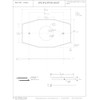 Westbrass A503-01 One-Hole Remodel Cover Plate for Mixet Bathtub and