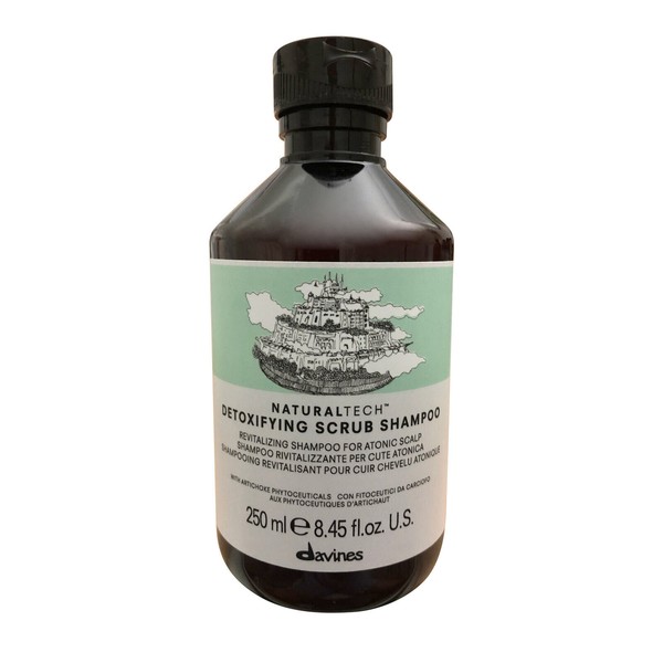 Davines Detoxifying Scrub Shampoo Atonic Scalp 8.45 OZ