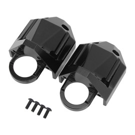 RC Rear Axle Gearbox Housing Aluminium Alloy Strong Easy Installation RC Axle Gearbox Housing for TRAXXAS 1/7 UDR Black