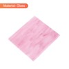 sourcing map Stained Glass Sheet Mosaic Tile 3.9 Inch x