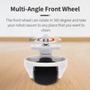 Hsupez Staubsaugroboter Zubeh?r, Vorderrad, Silent Wheel, Ger?uscharmes Vorderrad, Frontrad, Reifen,