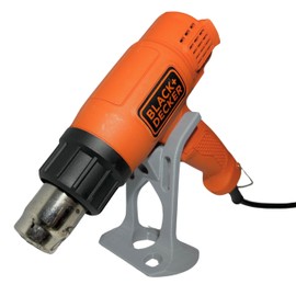 1058 Designs - Heat Gun Stand Holder Compatible with Black Decker Heat Guns Gray
