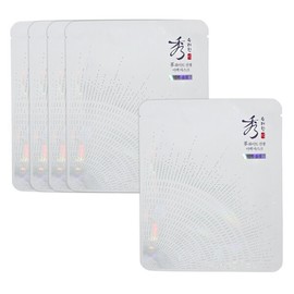 Sooryehan White Ginseng Whitening Mask 5 sheets / 수려한 화이트 진생 미백 마스크 5매