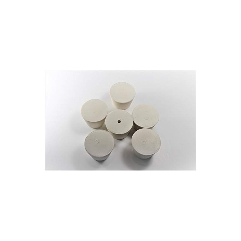 5+1 Rubber Stopper Set, Including 5 of #8 and 1