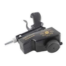 Sandblaster Sand Blaster Sandblasting Spray Tool Set Kit, 600cc Capacity, 70-150 PSI Operating Pressure, Suitable for Glass Etching, Paint Removal (Black)