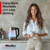 MUELLER HOME Rapid Boil Electric Tea Kettle 1.8L – Borosilicate
