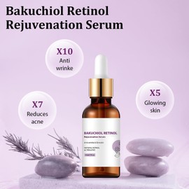 Retinol Venature Bakuchiol Retinol Rejuvenation Serum  2 Pack for Anti Aging & Glowing
