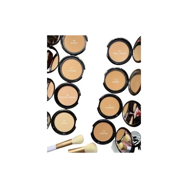 Polvo Bissu Maquillaje Compacto Todos Los Tonos Original