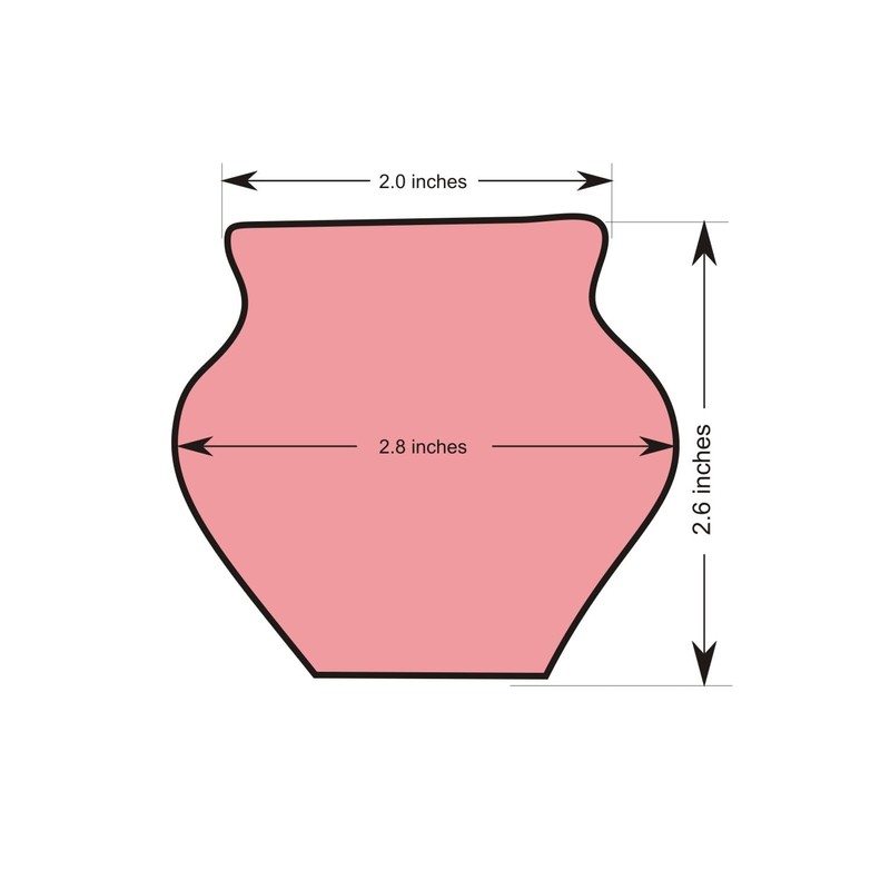 Ashirwad Mitti Kalash Soil Earthen Clay Terracotta Mud Mati for