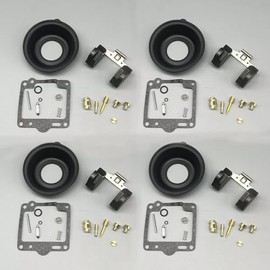 Carburetor Repair Rebuild Kit for Yamaha XS1100 XS1100L XS1100S 1980-1981 Motorcycle Carb Parts Replacement Set with Gaskets and Seals(4 Pack)