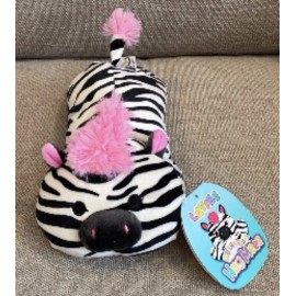Squishmallow New Rare 13” Squishmallow Tracey Zebra Laying HUG MEES KellyToy Plush