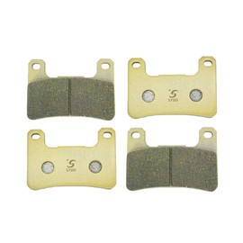 S SYUU Motorcycle Front Rear Brake Pads Compatible with Suzuki GSXR 600 GSXR 750 2006-2010 GSXR 1000 GSX 1300 R Hayabusa FA379F FA419R