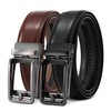 28"-68"Men's Leather Ratchet Dress Belt Big And Tall With Automatic