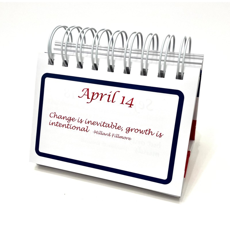 American Presidents Quotes Daily Flip Calendar Perpetual 365 Days Inspiration
