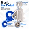 15kN Aluminum Rope Grab for Climbing Use – Adjustable Rope