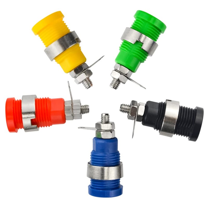 WMYCONGCONG 20 PCS Binding Post Banana 4mm Banana Socket Plug