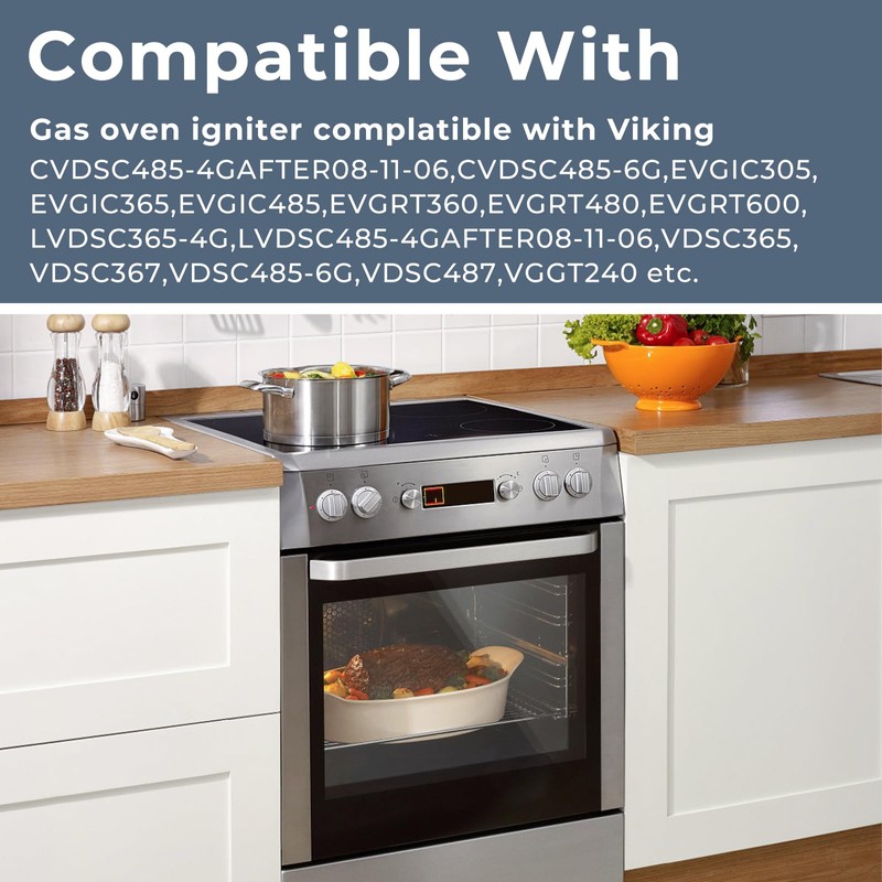 PB040001 Gas Range Oven Igniter Compatible with Viking Range/Oven,Stove Igniter
