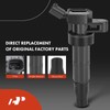 A-Premium Set of 4 Ignition Coil Pack and Iridium Spark