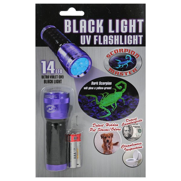 Scorpion Master 14 LED UV Flashlight, Ultra Violet