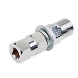 1 Piece Heavy Duty CB Radio Antenna Mount Adapter with SO-239 UHF Connector, Nickel-Plated Copper Stud Mount for PL-259, Fits 1/2" Holes - Truck & Ham Radio Accessory, CB Antenna Hardware. (1)