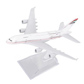 Diecast 380 Airliner Model Alloy Simulated Exquisite Airplane Model Decoration for Home Study Office