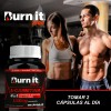 Burn it Zero Quemador Grasa Termogenico 4en1 1300mg: L Carnitina,