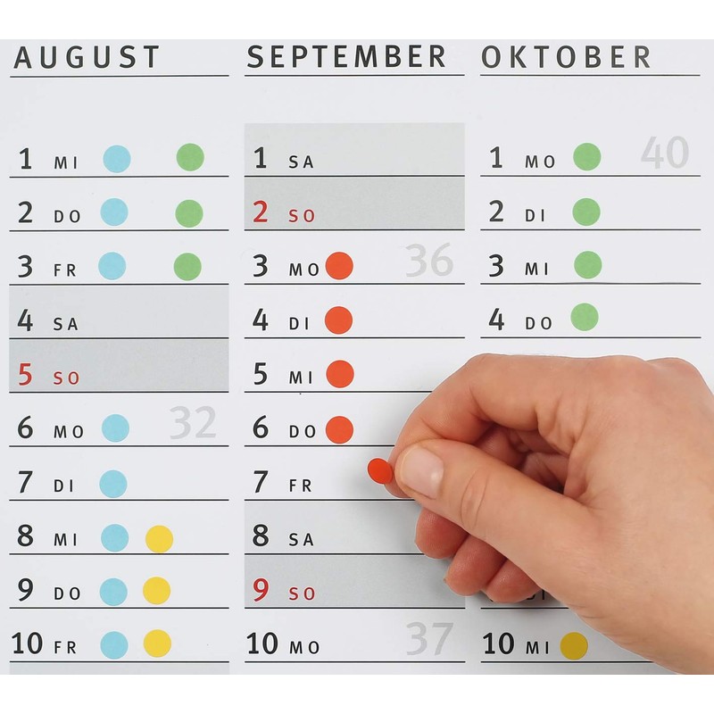 Herma Multi-Purpose Labels / Coloured Dots Ø 8 mm