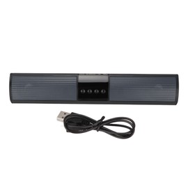 Bluetooth Speaker Stereo Memory Card AUX USB Input Desktop Bar Speaker with RGB Light for TV Laptop Cellphone