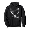 Farm Animal Chicken Pullover Hoodie