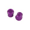 POSH 001800-05 Motorcycle Supplies, Full Billet Air Valve Cap, Short