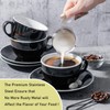 BERYLER 1PCS 2/3Cup (160ml, 5.3oz) Single Measuring Cup, Stainless Steel
