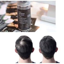 Hairfor2 Haarverdichtungsspray gegen lichtes Haar | Haarpuder | Streuhaar | Haarauffüller | Haarausfall | Haarverdichter (300ml, Hellblond)