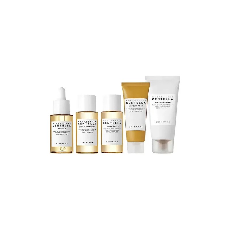 Kit Viaje Skin1004 Centella Asiatica 5 Pasos Reparador Piel