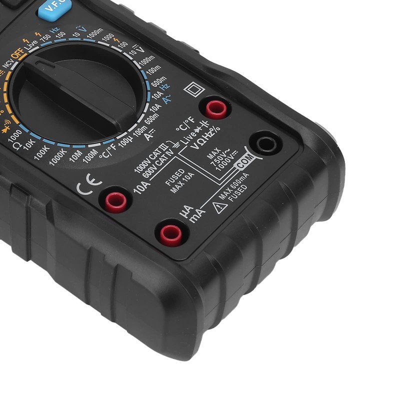 Electrical Multimeter, Digital Hand‑Automatic Integration 10A/999.9V Multimeter DM100C for Electrical