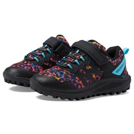 Merrell Kids Girls Nova 3 Hiking Shoe, Rainbow Leopard, 6.5 M US