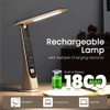 WILIT Rechargeable Lamps Cordless Table Lamp, Foldable Portable Desk Lamp,